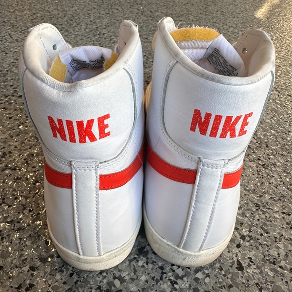 Nike Blazer Vintage White / Red Size 10.5 - Picture 4 of 5